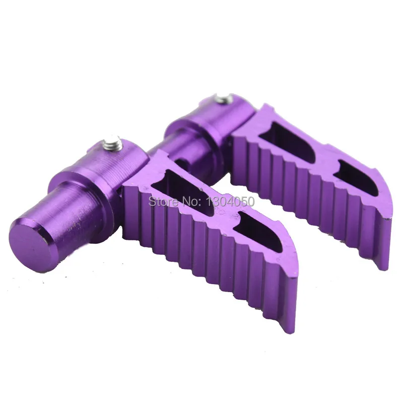 Aluminum Alloy Floding Footpegs Foot Rest Pegs For POCKET BIKE MINI