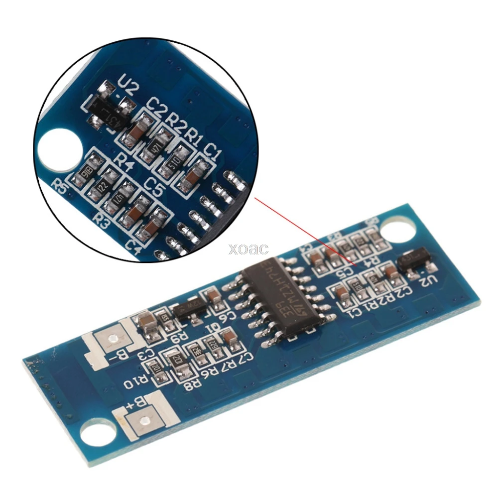 

1 Cell Lithium Charging Battery Capacity Percent Level LED Power Indicator New M07 dropship