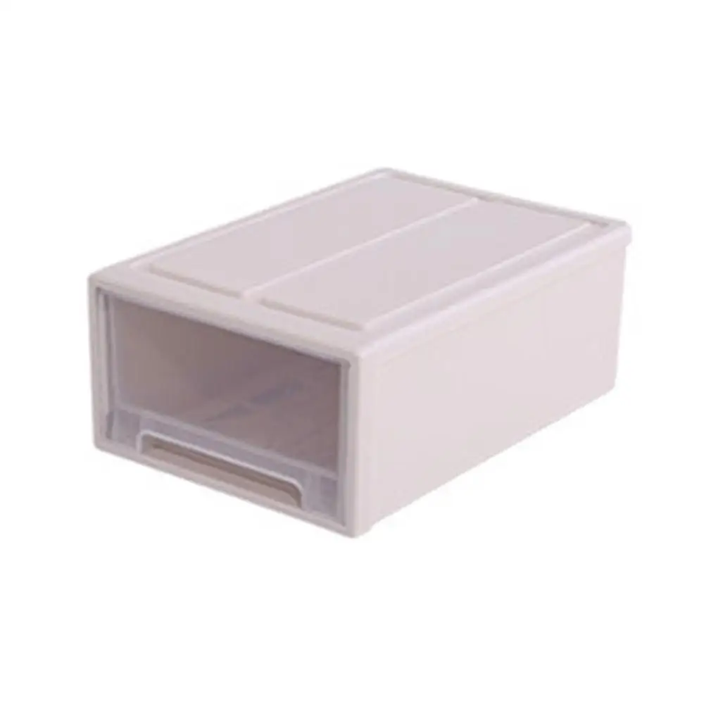 

1 PC tool storage box drawer plastic MUJI style simple superposition suitable for storing clothes toys shoes cosmetics #4M21