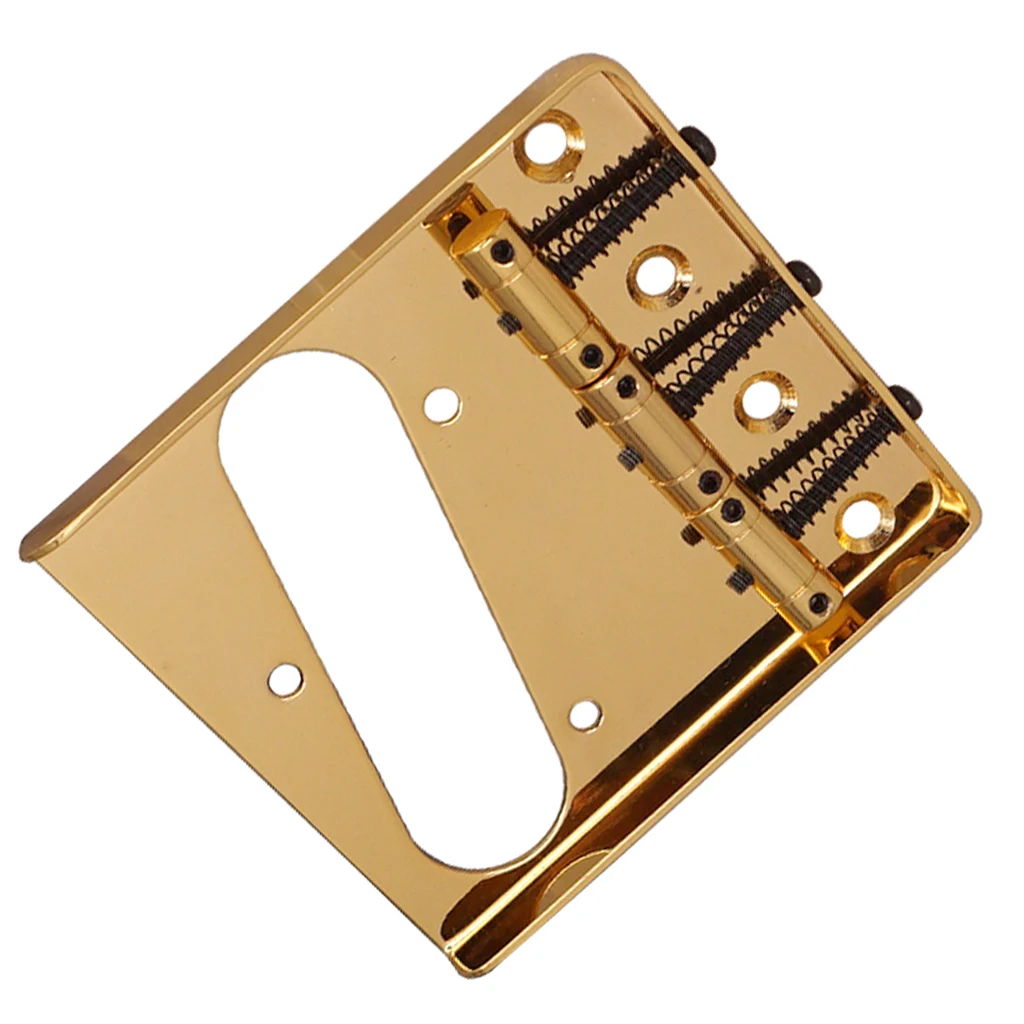 3 String Electric Guitar Saddle Tremolo Fixed Bridge for TL TELE Telecaster Guitar
