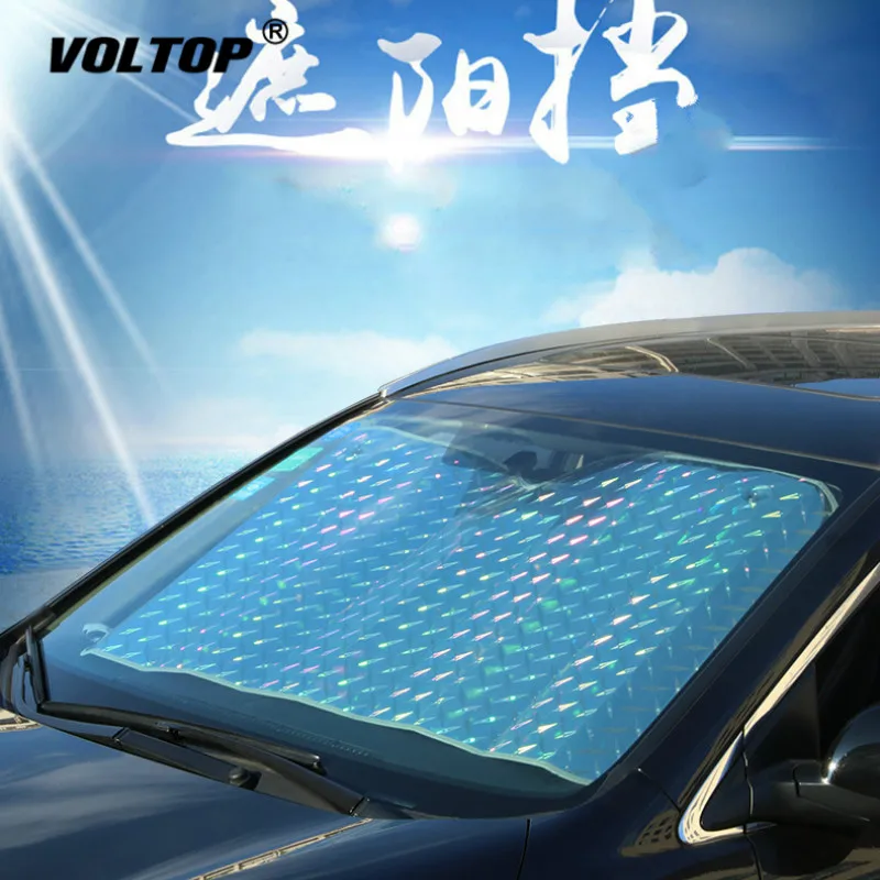 

Thickened Windshield Car Sunshades Laser Season Sun Protection and Heat Insulation Shelter for SUV Off-road Sun Shield