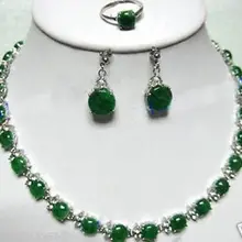 Женский подарок ювелирные изделия слово Циркон натуральный тонкий последний натуральный красивый набор Натуральный ожерелье с драгоценным камнем серьги кольцо