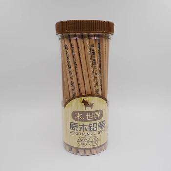 

[Deli] (72 Pieces/Box) School Student Stationery HB Natural Wooden Pencil Black Lead Standard Pencils Office Supplies S950