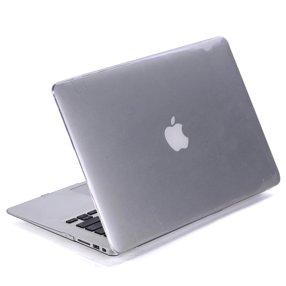 Мультяшный чехол для Macbook Air Pro retina 11 12 13 15 чехол для Mac Book Air 13 Pro 13 15 дюймов Чехол с сенсорной панелью A1989 - Цвет: Crystal White