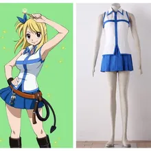 Fairy Tail женский костюм Люси хэртфилиа костюм для костюмированной игры