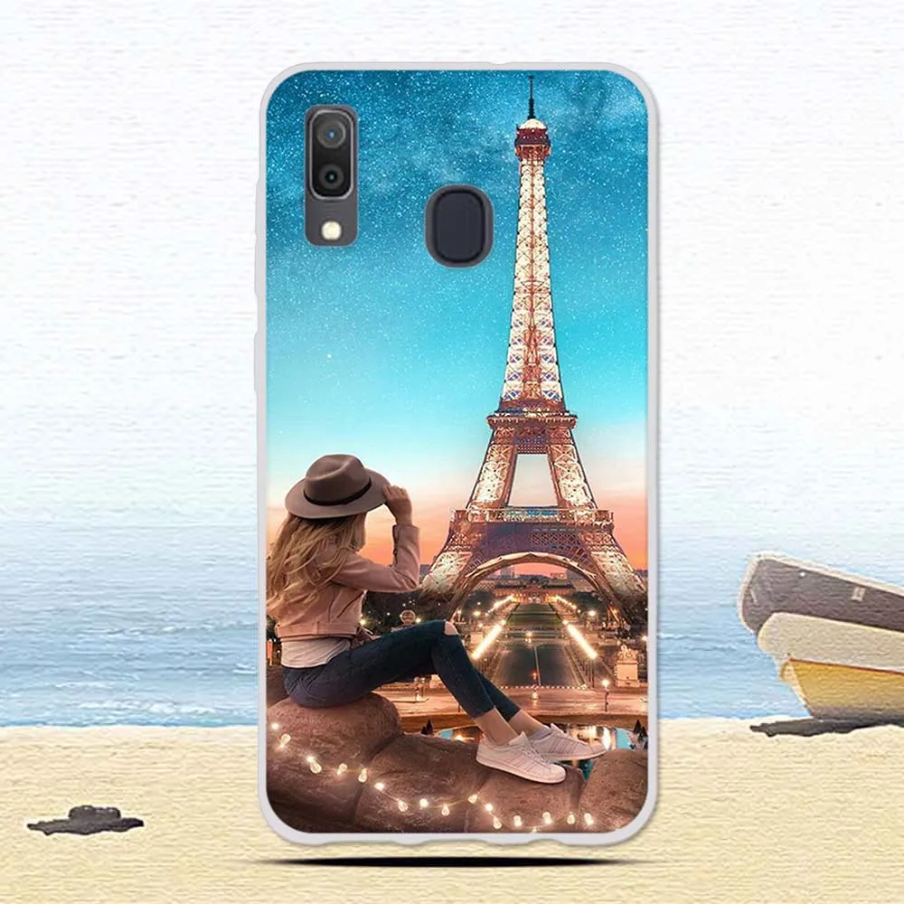 Роскошный чехол из ТПУ для Samsung Galaxy A20 A30 мягкий силиконовый с рисунком A 20 30 чехлы