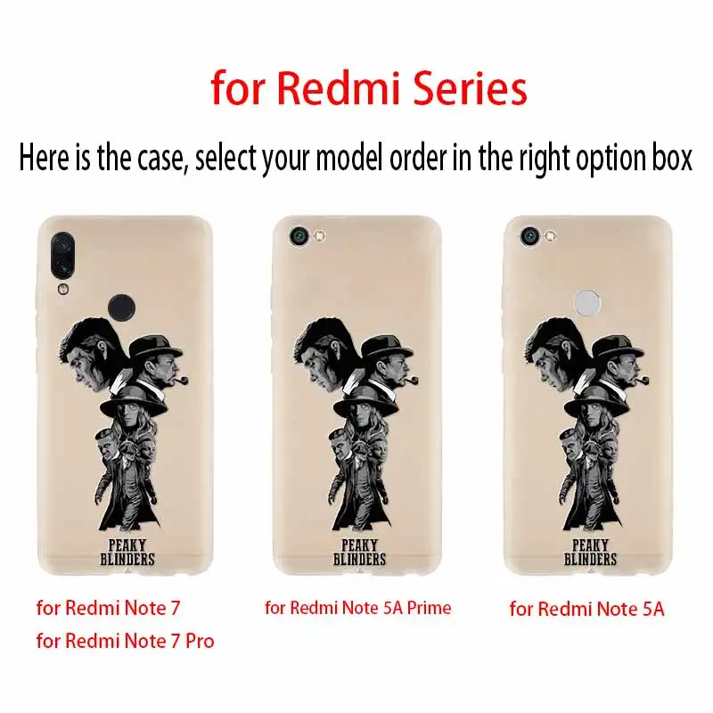 Чехол Peaky Blinders для Xiaomi Redmi Note 9 8 7 6 5 pro чехол 9a 8a 7a 6a 5a 8t y3|Бамперы| |