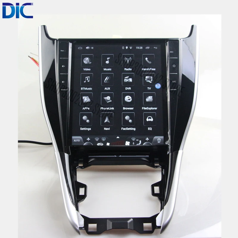 Flash Deal DLC Android vertical screen navigation video player GPS multifunction can bus video audio For toyota harrier 3