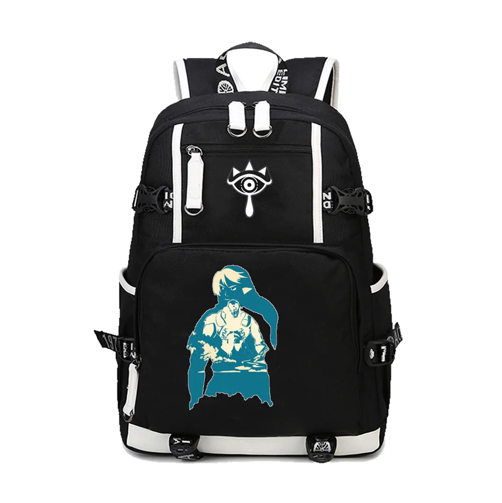 

Game 2019Breath of the Wild: Breath of the Wild Printing Backpack Large Capacity Canvas School Bags Mochila Laptop Backpack
