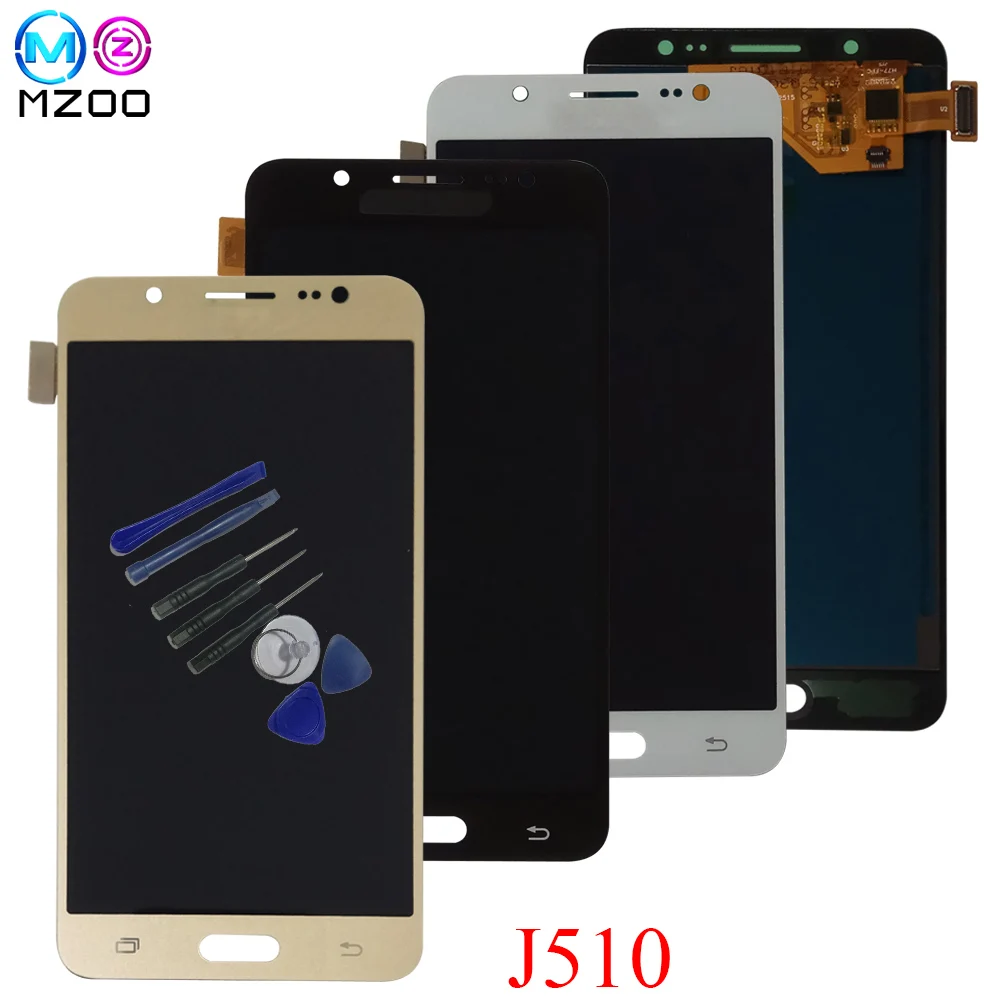 Для samsung Galaxy J5 2016 J510 J510FN J510F J510G J510Y J510M ЖК-дисплей Дисплей Сенсорный экран Pantalla