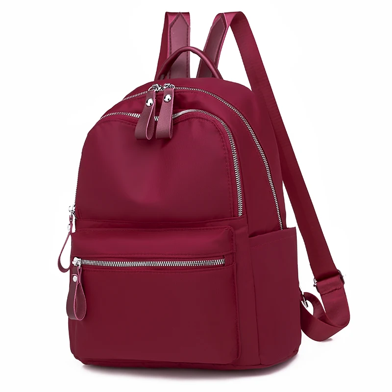 Женский рюкзак, повседневный рюкзак, Оксфорд, школьная сумка на плечо, Водонепроницаемые рюкзаки для девочек-подростков, черный, студенческий рюкзак, Mochila