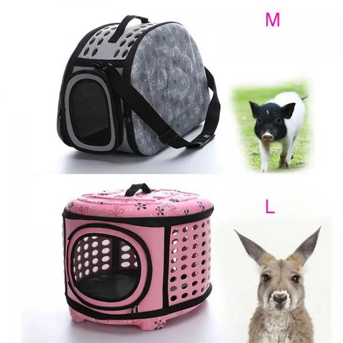 Складная сумка-переноска, сумка на плечо для путешествий, кошек, собак, питомцев, щенков, маленьких животных, сумки для переноски, товары для домашних животных E2S