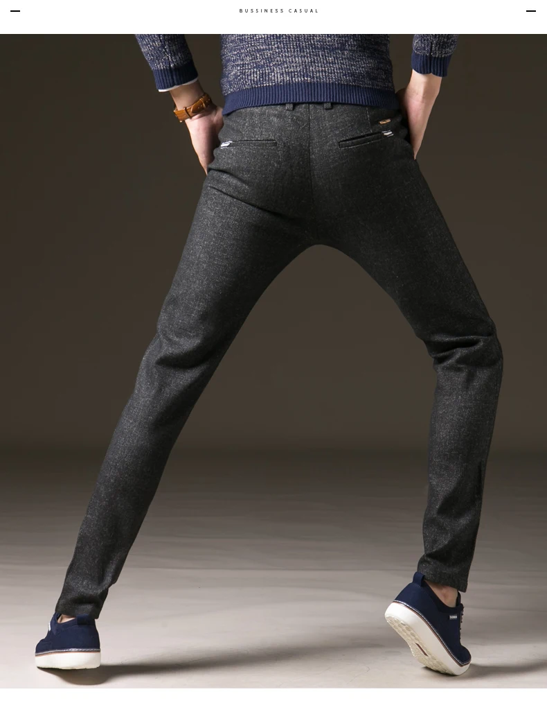 BATMO 2018 Новое поступление осень Высокое качество smart casual тонкий Штаны мужчин, мужская узкие брюки, обтягивающие брюки M09