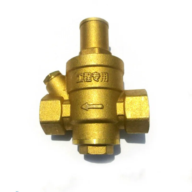 Латунь " DN25 регулятор давления воды без датчика, клапан, сохраняющий давление, нажмите, снижение давления воды клапан