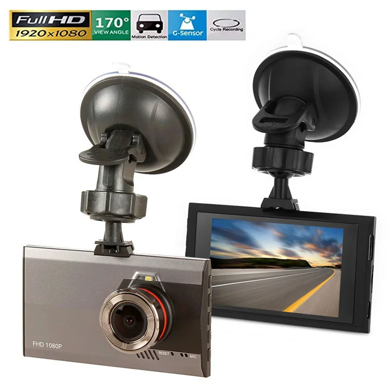 

3.0 Inch Mini Car DVR Camera A8 Full HD 1080P 120 Degree Dashcam Video Registrars for Cars Night Vision Dash Cam