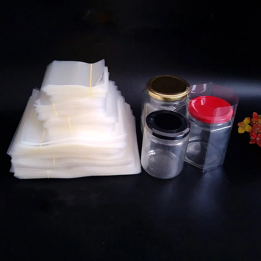 400pcs/lot 17sizes PVC/PET heat shrink bands for Drink/oil bottles caps