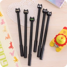 4 шт./упак. 0,5 мм гелевые чернила гелевая ручка гладкая для школы и офиса