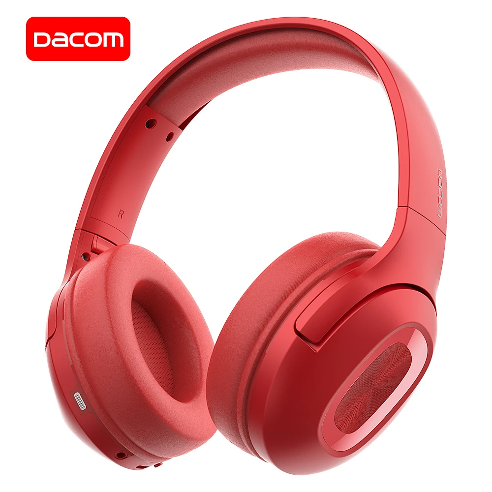 Дешево DACOM HF002 bluetooth гарнитура Проводные Беспроводные стерео наушники Встроенный микрофон двойной драйвер 4 динамика для ТВ iPhone samsung Xiaomi