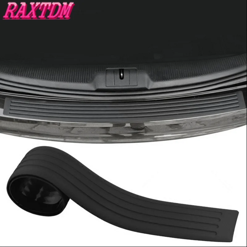 

For Citroen C3 C4 C5 DS4 Picasso Jumper Nemo C-Quatre Rubber Rear Guard Bumper Protect Trim Cover Sill Mat Pad Car Styling