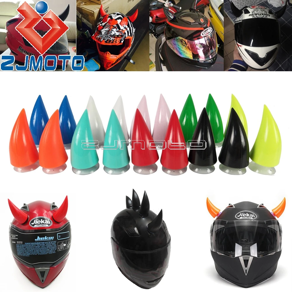 

1pcs Motorcycle Helmet Decoration Horns Motocross Off Road Capacete Biker Snowboard Ski Helmet Horns