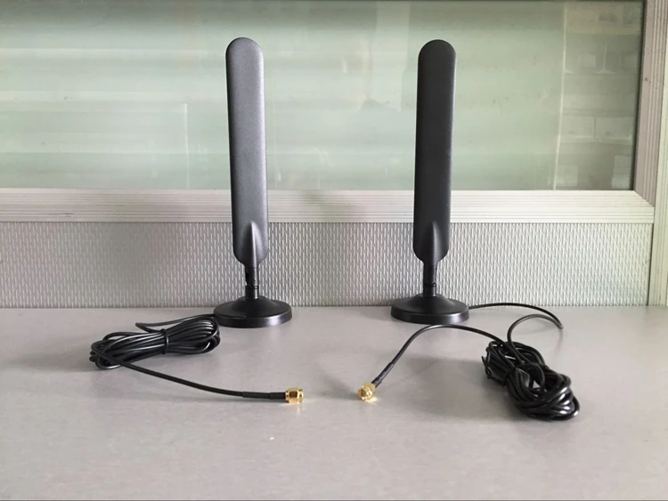 2 4G 5 8G dual band magnetic rubber antenna high gain 18dBi 2 4G 5 8G 2