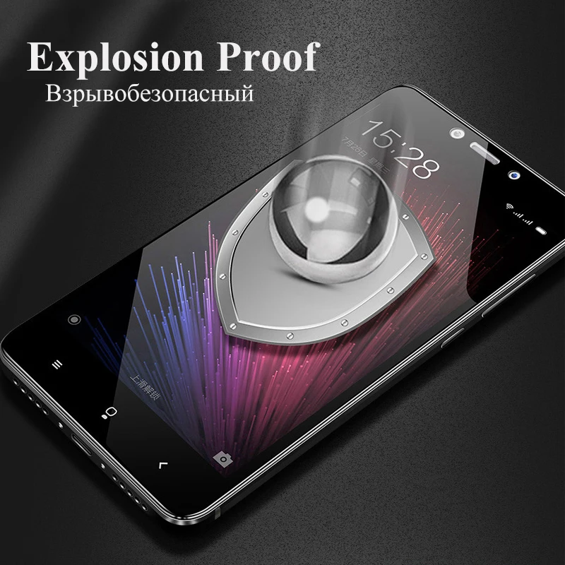 Полное покрытие стекла для Xiaomi redmi 4x 4a note 4 note4x защитной glas ksiomi xiomi note4 x4 a4 x Сяомэй