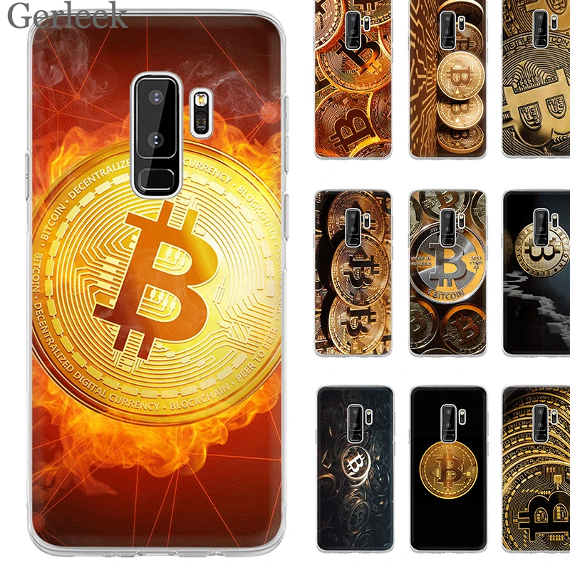 Чехол для телефона Desxz Bitcoin Gold Samsung Galaxy J1 J2 J3 J5 J6 J7 Prime EU US Твердый | Мобильные