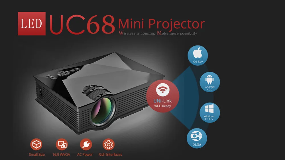 UC68H Mini Led Projector (3)