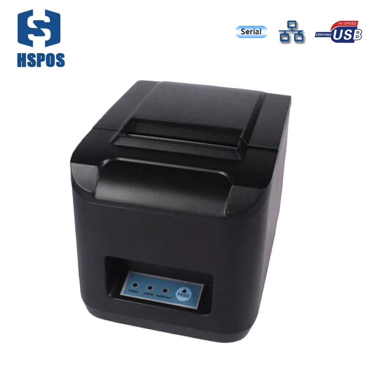 

Pos 80 printer thermal driver USB and serial interface impressora hotel bill receipt printing machine support wired printing