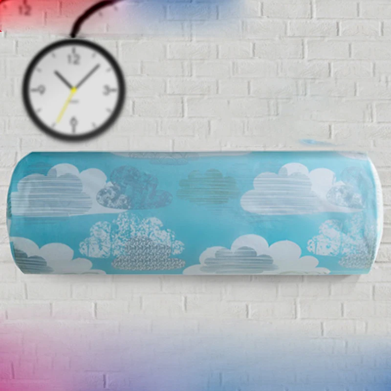 

Hanging Air Conditioning Dust Cover Proof Waterproof Folding Protective Living Room Bedroom Decor