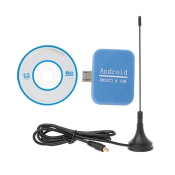 

New SDR Receiver SDR+R820T2 Micro RTL-SDR ADS-B Antenna For Android Smart Phone hot