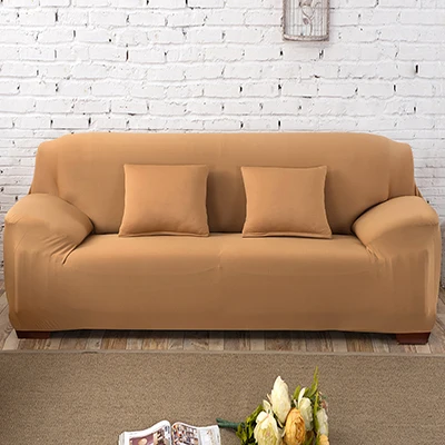 Чехлы для диванов, чехлов для диванов, недорогие хлопковые Чехлы для гостиной, чехлы для диванов, эластичные чехлы для диванов, чехлы для сидений, Sofa48 - Цвет: Beige