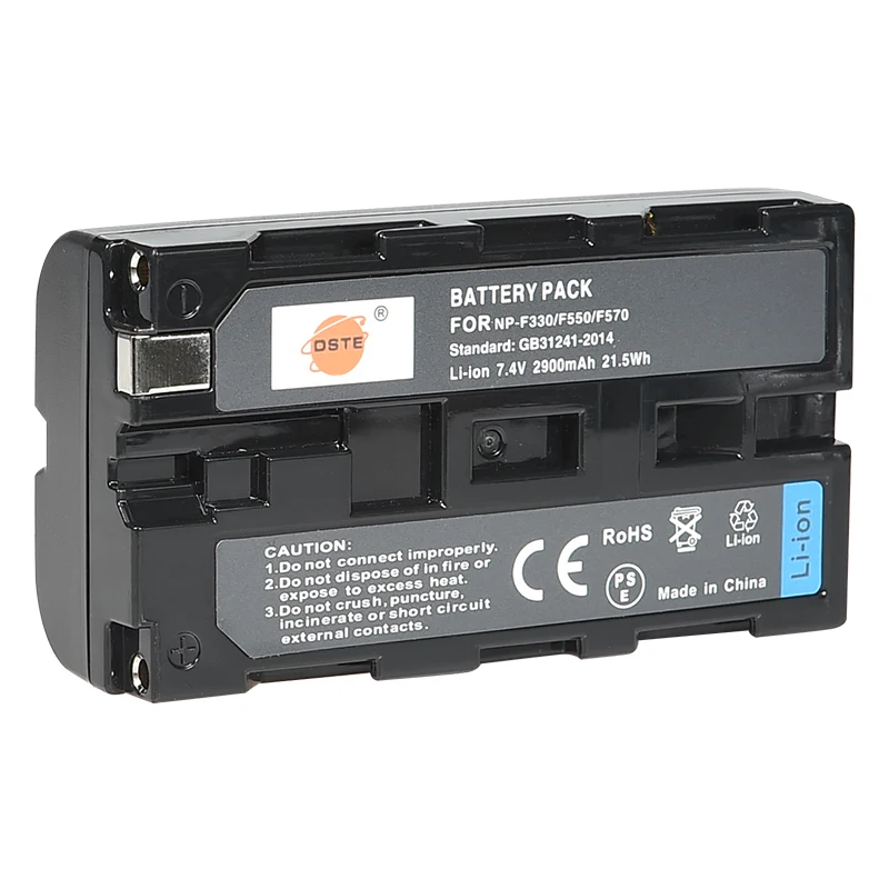 3 шт. DSTE 2900 мАч NP-F330 NP-F530 NP-F570 цифровой батарея камеры DSLR для sony CCD-SC5 TRV110K TRV525 MVC-FD75 VX2100 FD200 FD97
