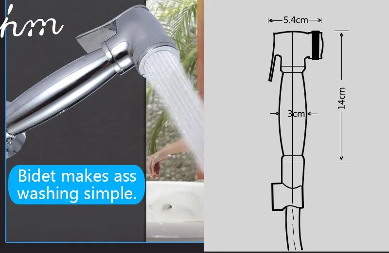 hm Bidet Shower Spray Brass Toilet Bidets for Toilets Device Portable Shower Handheld Faucets Bidet Seat wc Bidets Hand Shower (3)