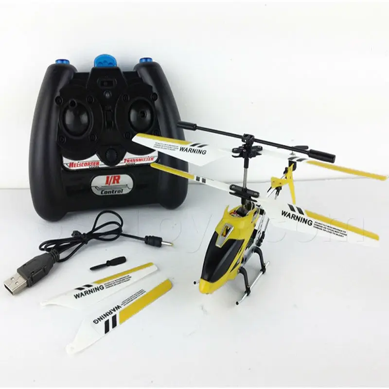 

RC Helicopter S107g Style 3.5 ch with Gyro Alloy Three-Channel Remote Control Aircraft FSWB