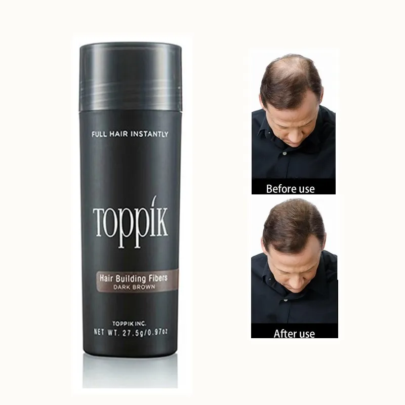 

Toppik 27.5g Hair Fibers Keratin Thickening Spray Hair Building Fibers Loss Products Instant Wig Regrowth Powder Beauty Salon