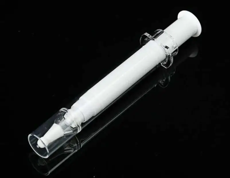 

1pcs 20ML Empty Syringe Bottle Plastic Airless Tube Cosmetic Facial Essecce Eye Cream Packaging Bottle Emulsion Vacuum Container