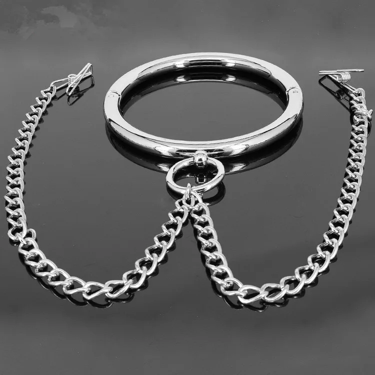 Bdsm Bondage Sex Product Stainless Steel Sex Slave Collars Bondage Role