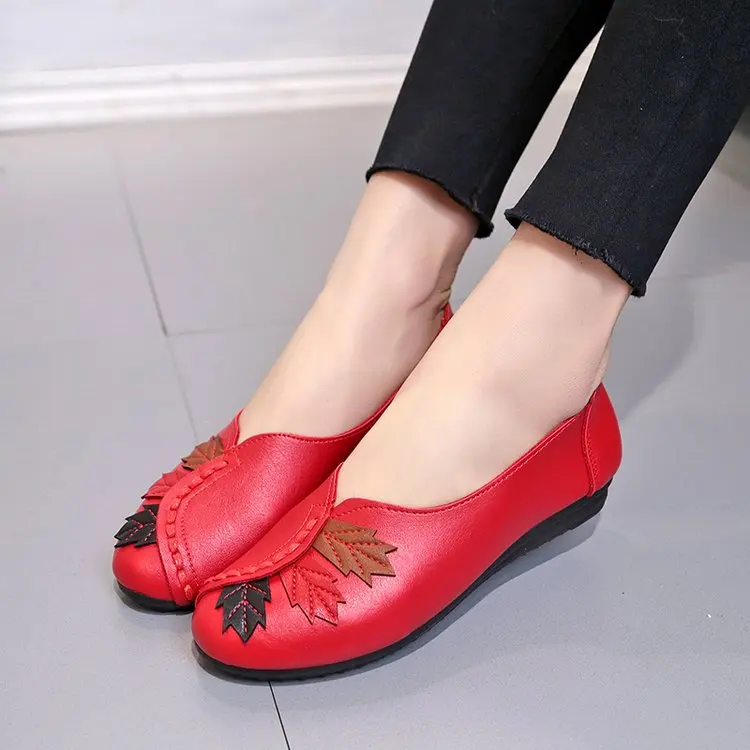 18 Soft Women Shoes Flats Moccasins Slip on Loafers Genuine Leather Ballet Shoes Fashion Casual Ladies Shoes Footwear E003 13 18 Soft Women Shoes Flats Moccasins Slip on Loafers Genuine Leather Ballet Shoes Fashion Casual Ladies Shoes Footwear E003 13