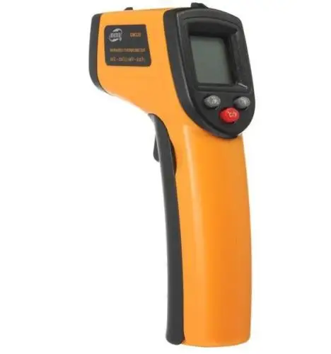 Инфракрасный термометр, Бесконтактный цифровой лазерный инфракрасный термометр с ЖК-дисплеем - Цвет: GM320
