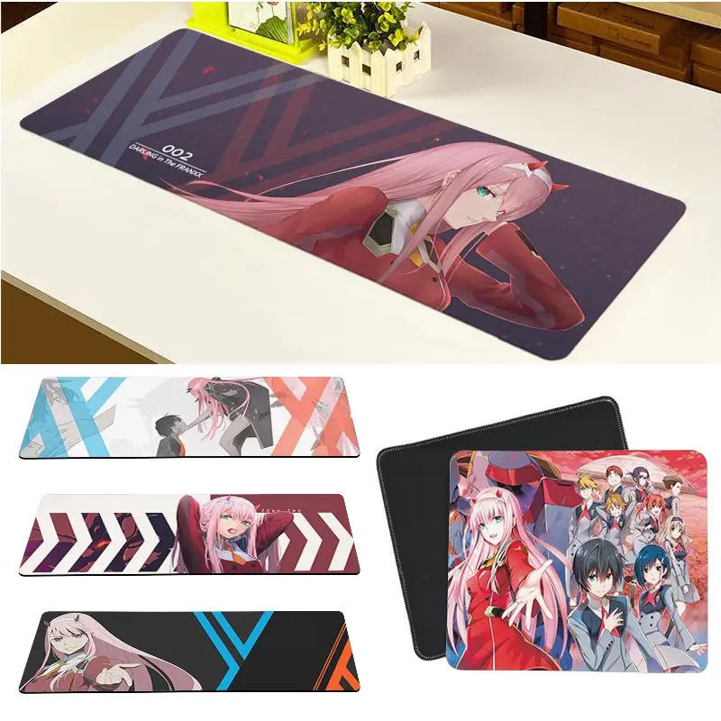 Геймерские игровые коврики Maiya Zero Two Darling In Franxx коврик для мыши бесплатная