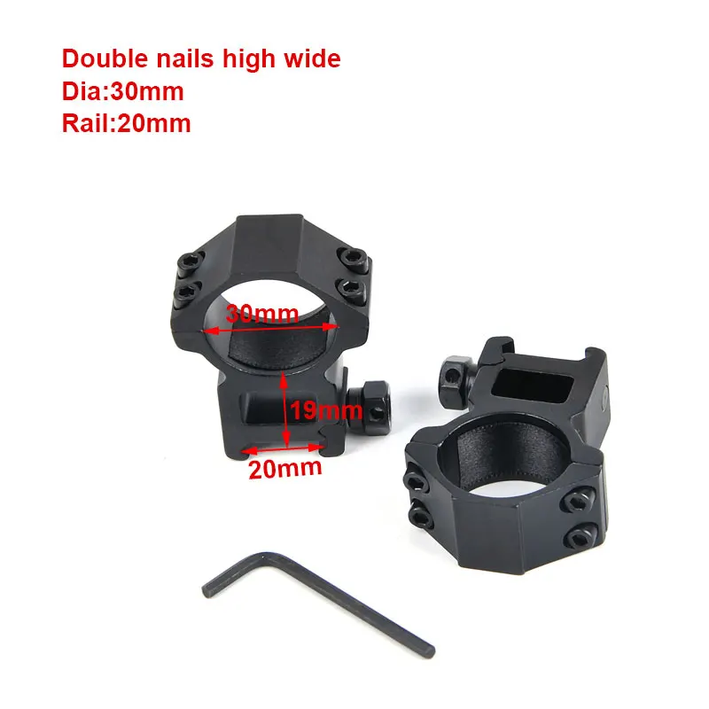 1 пара 25,4/30 мм кольцо для оптического прицела Weaver Rail Mount 11 мм/20 мм ласточкин хвост Rail Base Adapter Охотничьи аксессуары
