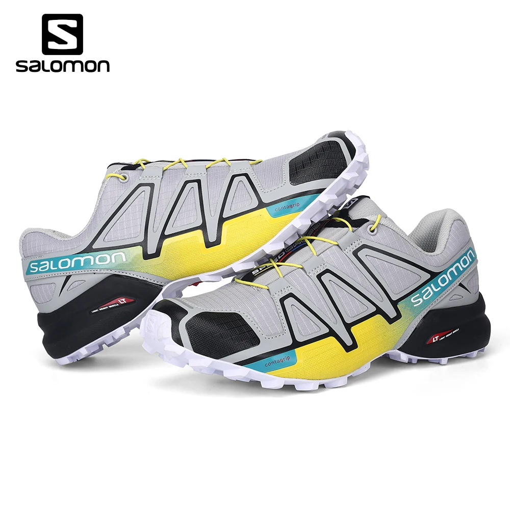 

Salomon Speed cross 4 CS Men Running Athletic Fitness Sport Outdoor Shoes Hombre Solomon Speedcross Male Running Muje 40-46