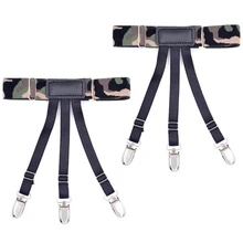 Мужские камуфляжные подтяжки для взрослых эластичные Tirantes подтяжки рубашка держатель подвязки Новинка