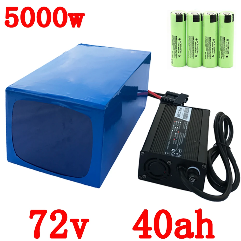 72V 5000W Lithium battery 72v 40ah scooter Battery 72V 40AH electric bike battery with 80A BMS+ 72V 5000W Lithium battery 72v 40ah scooter Battery 72V 40AH electric bike battery with 80A BMS+