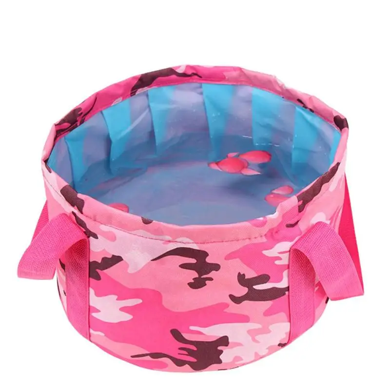 Buy Oxford Cloth Portable Folding Water Bucket Outdoor