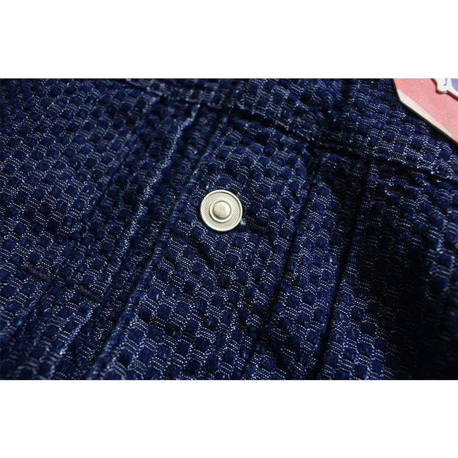 Винтажная джинсовая куртка карго для мужчин жаккард Chaqueta Hombre известный бренд