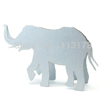 

Trumpeting Elephant Wedding Place Cards, Baby Shower, Safari Animals, Zoo, Animals, Escort Cards, Rustic Wedding, Place Card