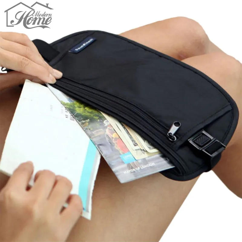 

Practical Multi-function Unisex Outdoor Waist Bag Sport Travel Waist Pouch Belt Money Wallet Bags Passport Holders Safe Strap