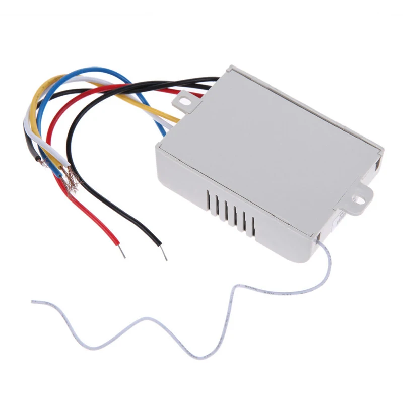 220V Digital Remote Control Switch Wireless 3-Way ON/OFF Digital Light Lamp Wall Switch with Remote Control